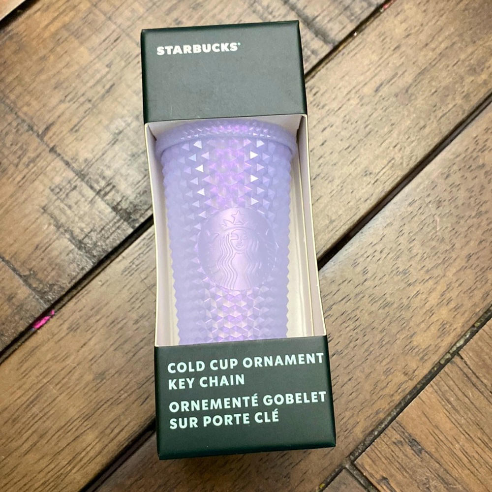 NWT Starbucks Icy keychain